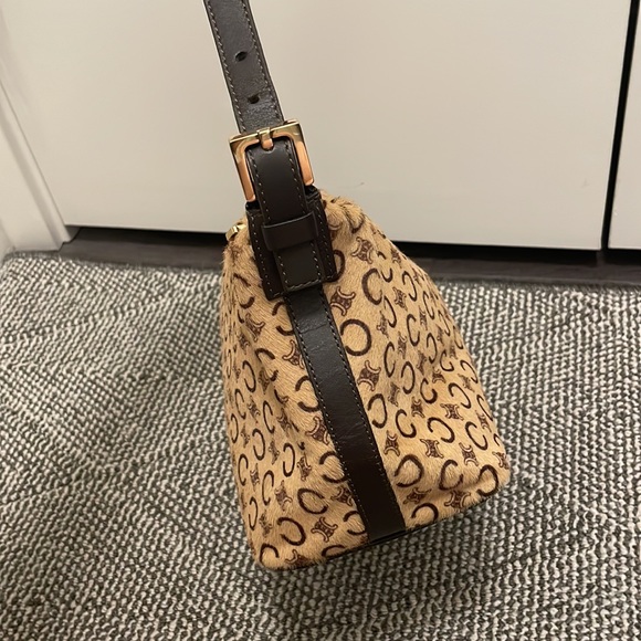 CELINE | Vintage Pony Hair Macadam Ava Style Bag - Picture 6 of 16